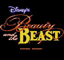 Beauty and the Beast (Europe) Title Screen